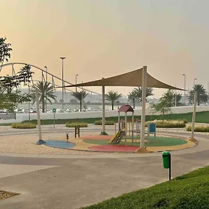 بيت للعطل Yas & Ferrari World 1br Waterfront Gym 
